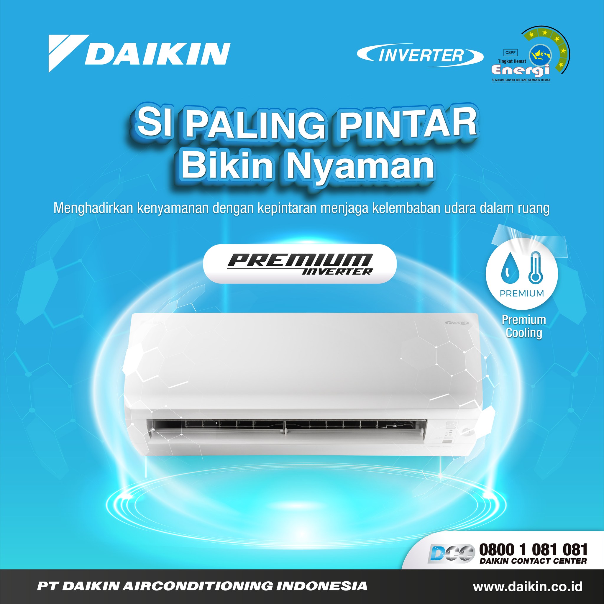 Daikin AC Split Premium High Inverter Thailand 2 PK - FTKM50SVM4 | FTKM50